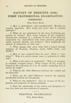 Exam paper 1886 page Xc